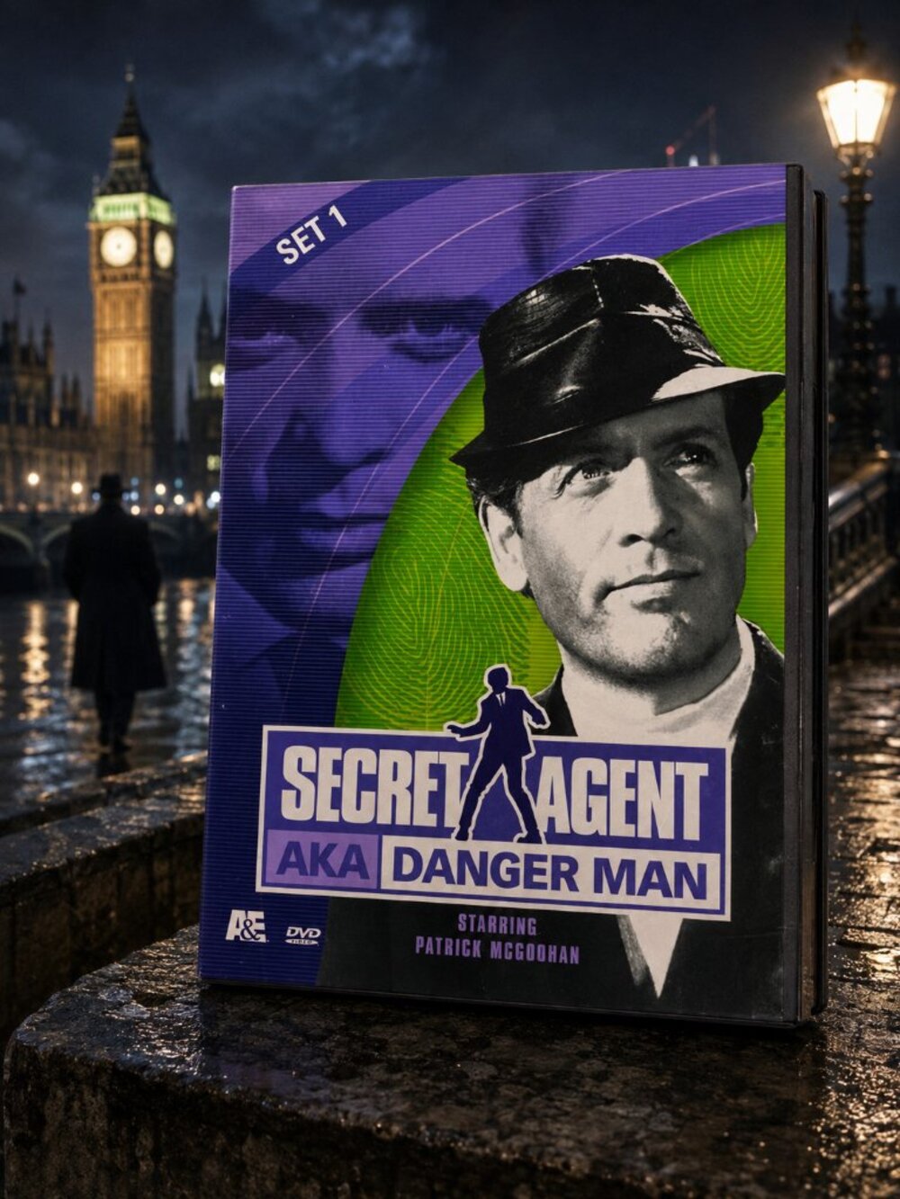 Secret Agent AKA Danger Man Set 1 (2-DVD Set, Region 1) Very Good condition!